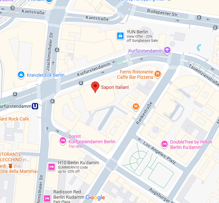 Map of Sapori Italiani location